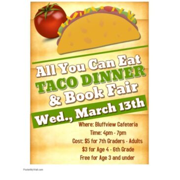 Taco Dinner & Book Fair
