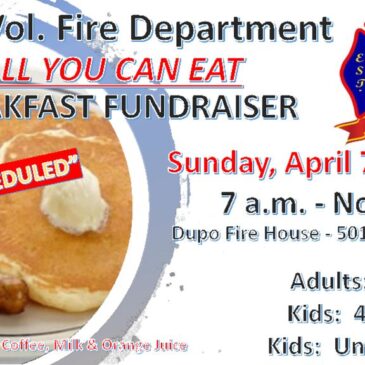 All You Can Eat Breakfast Fundraiser