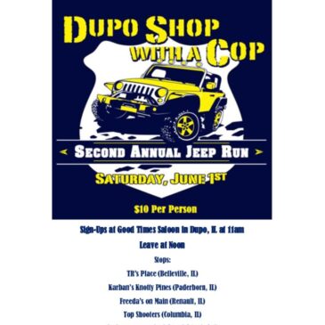 Second Annual Shop With a Cop Jeep Run!
